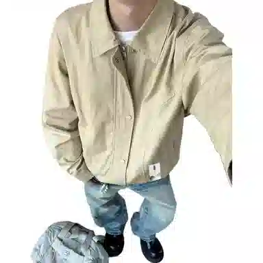 【经典工装风机车飞行员】布客行 做旧水洗皮质感低调奢华永恒绅士设计摇滚叛逆亲肤柔软面料挺括有型赛博朋克风格夹克 男女同款