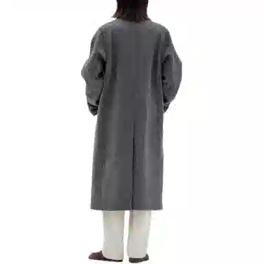 Auralee FW25 SHETLAND WOOL DOUBLE CLOTH COAT