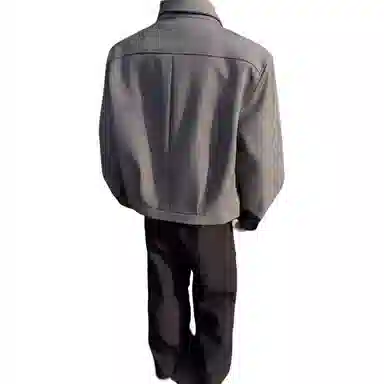 黑马漫画 美式复古款外套男秋季潮牌高级感痞帅翻领西装 男女同款