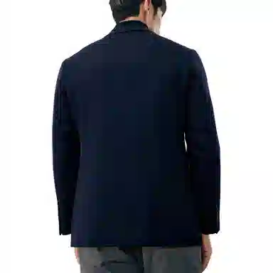 丹宁哲学 意式绅士 高端羊毛人字纹面料 秋冬男士修身西装 男款