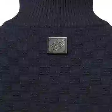Louis Vuitton FW25 Ribbed Collar Sweater