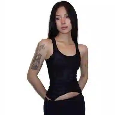 FTTHR 25SS Mesh Splice Camisole