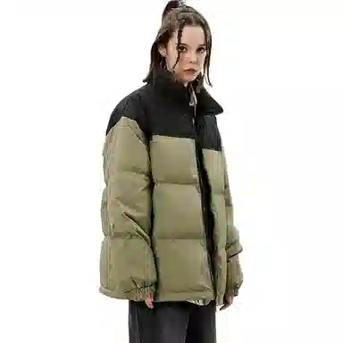 SZSX Classic Colorblock Down Jacket