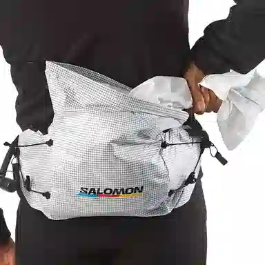 Salomon Waist Bag White Black