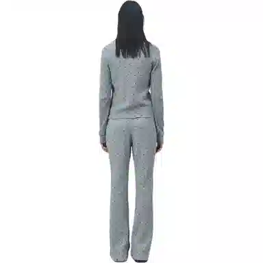 RestRecreation LOGO PATTERN WAFFLE TOP FW25T