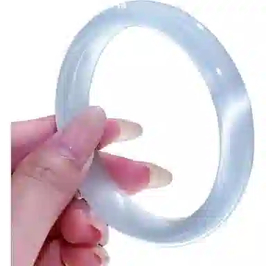 周阿尤 冰冰蓝新中式 琉璃 手镯 女款