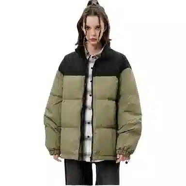 SZSX Classic Colorblock Down Jacket