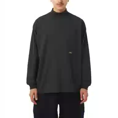nanamica FW25 OOAL Mock Neck LS Tee T