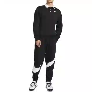 Nike Club Fleece Polo Black