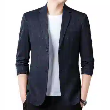 卡丹狄诺 男士西服秋季宽松简约单西上衣潮流春季轻商务休闲职业装西装外套 男款