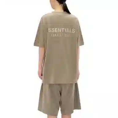 Fear of God Essentials Classic T-Shirt Homestead Heather