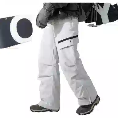 RAP PANDA Ski Pants White