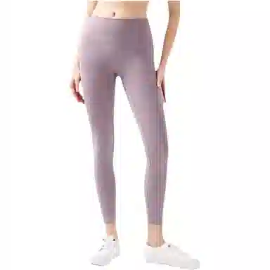 欧迪芬  九分裤轻盈柔顺运动舒适收腰吸湿排汗柔软简约优雅  瑜伽长裤  女款