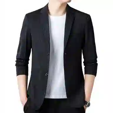 卡丹狄诺 男士西服秋季宽松简约单西上衣潮流春季轻商务休闲职业装西装外套 男款