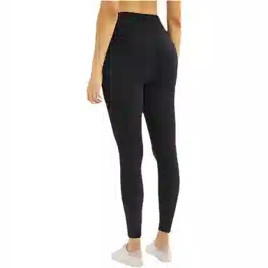 欧迪芬  九分裤轻盈柔顺运动舒适收腰吸湿排汗柔软简约优雅  瑜伽长裤  女款