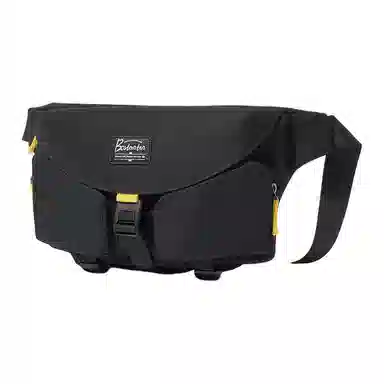 波斯丹顿 轻便多功能设计 织物 斜挎腰包 男女同款情侣款 多色