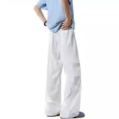 沐诚阳译 美式风格夏季凉感速干垂感大码服饰休闲裤 男女同款