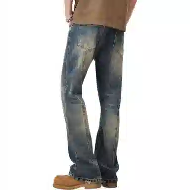 GURBAKS Retro Straight Jeans