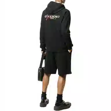 Givenchy Logo Print Sweatshirt Black