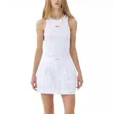 MARDI MERCREDI SS25 TANK RACER ESSENTIAL_WHITE RED