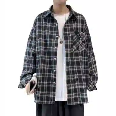 TFU Plaid Cardigan