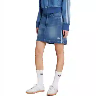 adidas originals 3-Stripes Denim Mini