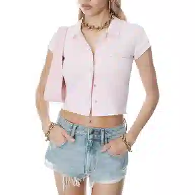 alexander wang SS25 Polo