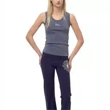 MARDI MERCREDI FW25 SLEEVELESS TOP PIGMENT WASHING_INDIAN PINK CREAM