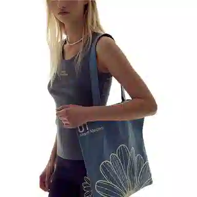 MARDI MERCREDI FW25 SLEEVELESS TOP PIGMENT WASHING_INDIAN PINK CREAM