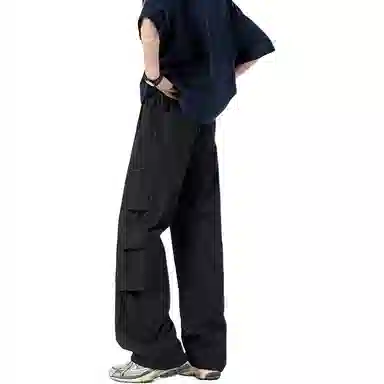 沐诚阳译 美式风格夏季凉感速干垂感大码服饰休闲裤 男女同款