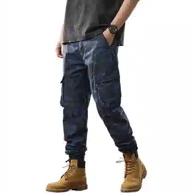 金盾 弹力布工装长裤休闲裤 男款