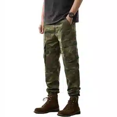 金盾 弹力布工装长裤休闲裤 男款