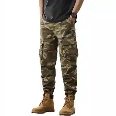 金盾 弹力布工装长裤休闲裤 男款