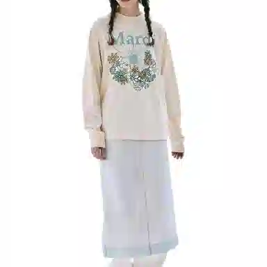 MARDI MERCREDI FLOWERMARDI JARDIN_BUTTER MOSSGREEN FW25T