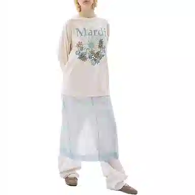 MARDI MERCREDI FLOWERMARDI JARDIN_BUTTER MOSSGREEN FW25T