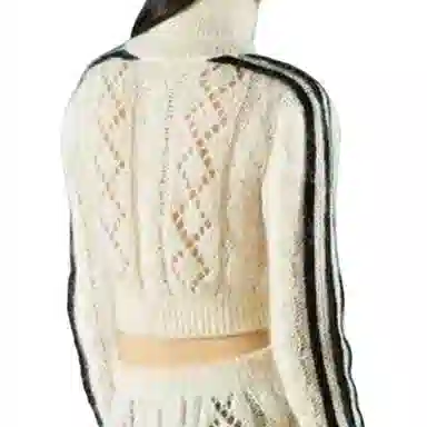 GUCCI x adidas FW22 Mohair Sweater Ivory