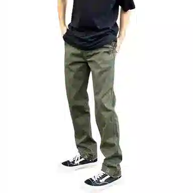 沃马 美式工装百搭高级感宽松直筒休闲长裤牛仔裤 男女同款