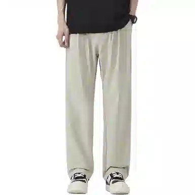 希越 复古纯色工装休闲裤 男款