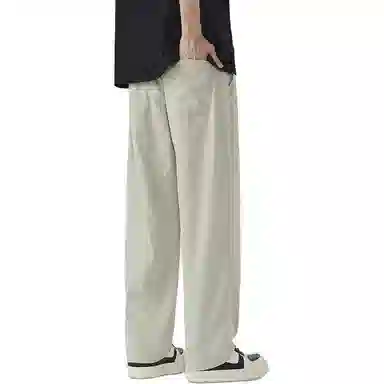 希越 复古纯色工装休闲裤 男款