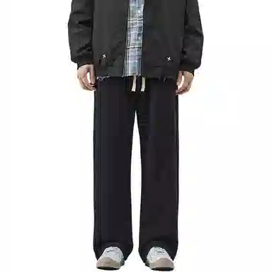 希越 美式直筒宽松百搭休闲裤 男款
