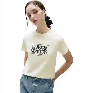 MARITHE FRANCOIS GIRBAUD LOGO 2025 T