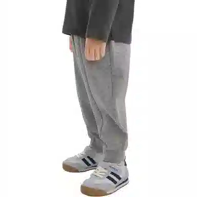 英氏卫裤 纯色休闲针织束脚 儿童款