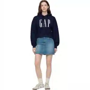 GAP Logo Chain Stitch Hoodie