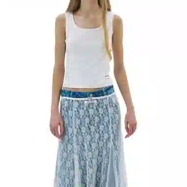 MARDI MERCREDI SS25 TANK SCOOP NECK DOUBLE