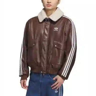 adidas originals FW25 PU PAD JKT logo