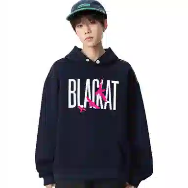 BLACK AT LOGO