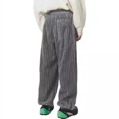 速写 纯色直筒长款休闲裤 男款