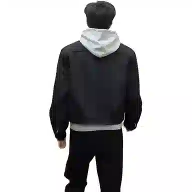 黑马漫画 行政夹克男春秋高级感痞帅翻领设计感型开衫外套西装 男女同款