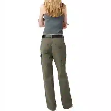 Miu Miu Embroidered Ribbed Knit Vest Gray