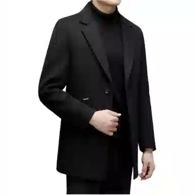 太子龍 高端毛呢呢子双面呢冬季西装 男款